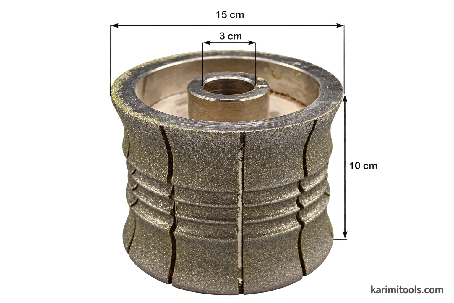 الکتروپلیت مرمریت قطر 15 سانتی‌متر — K15-M614-10CM — ۲