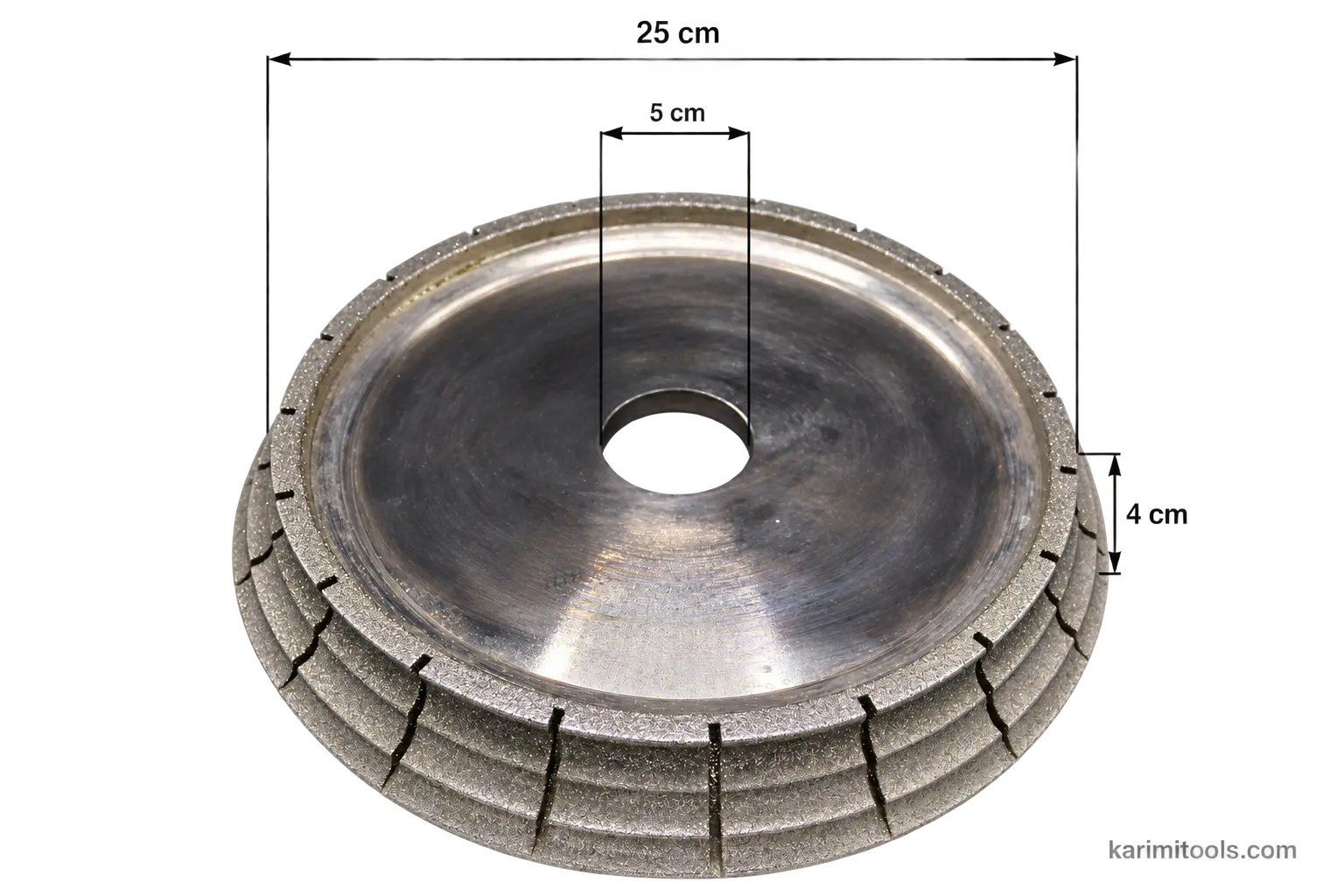 ابزار ماربل قطر 25 سانتی‌متر — K25-M25-4CM — ۲