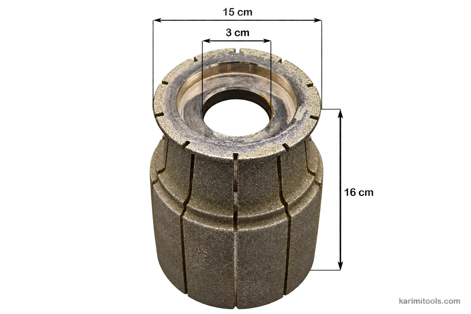 الکتروپلیت مرمریت قطر 15 سانتی‌متر — K15-M106-16CM — ۲