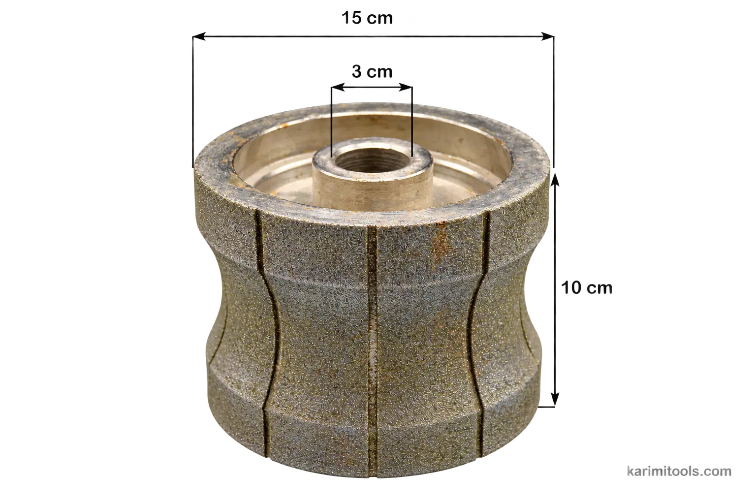 الکتروپلیت مرمریت قطر 15 سانتی‌متر — K15-M606-10CM — ۲